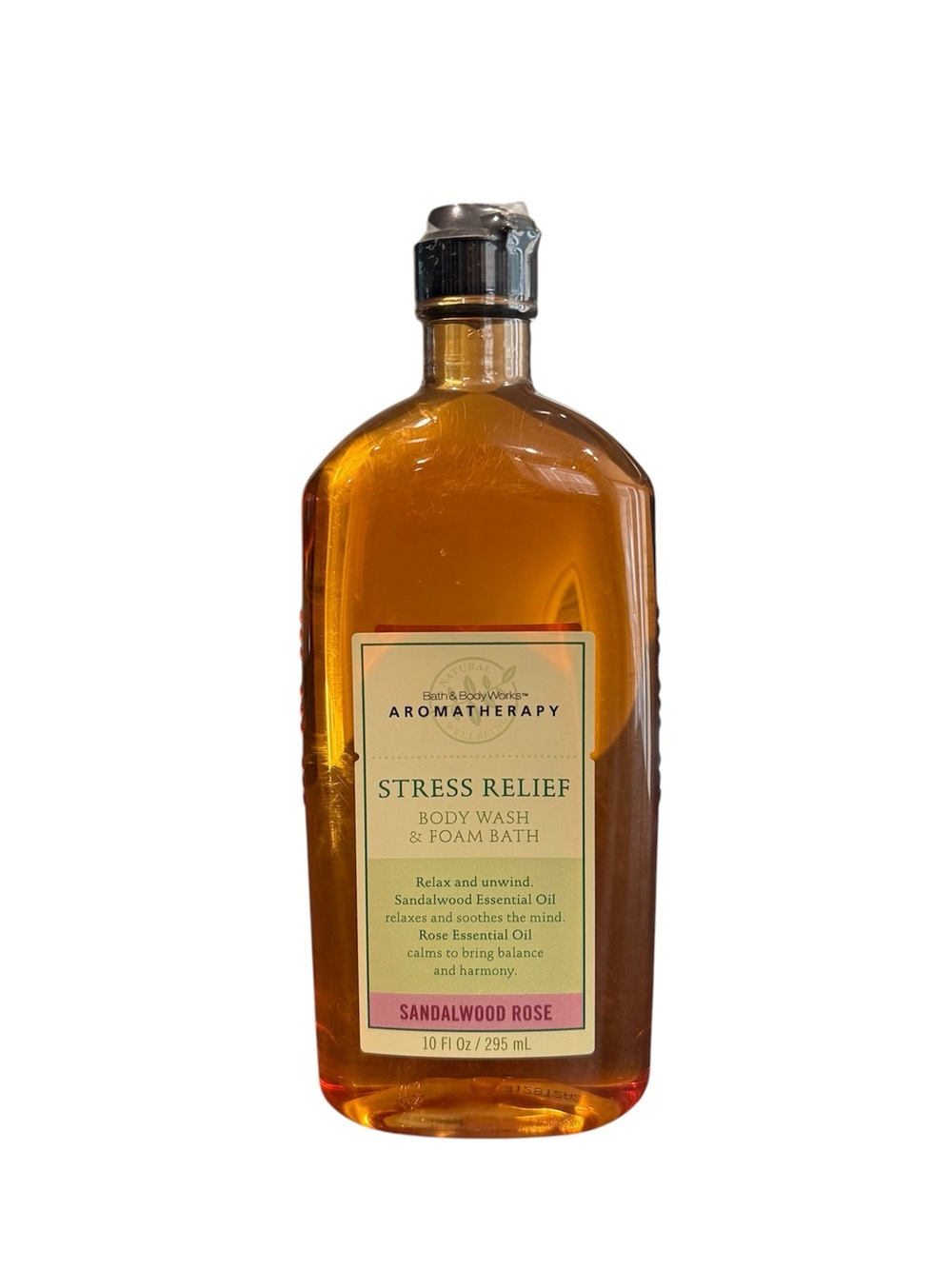 Bath & Body Works aromatherapy stress relief Sandalwood Rose NWT body wash